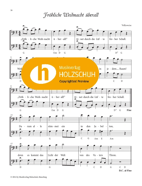 Fröhliche Weihnacht überall